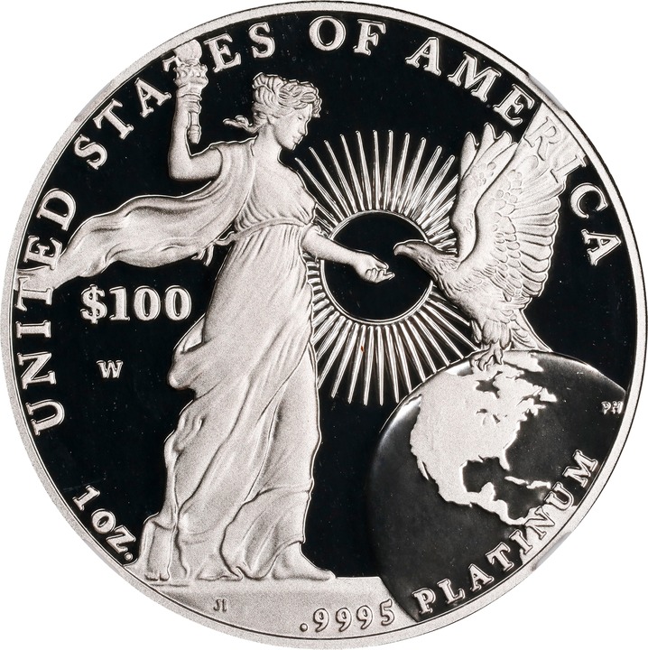 2015-W P$100  Platinum Eagle PR DCAM PR66 DCAM CAC thumbnail 8