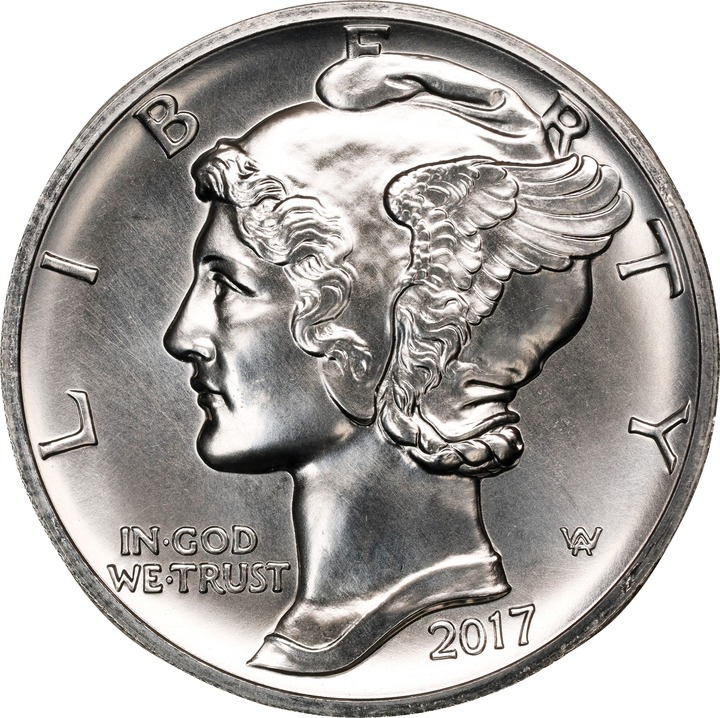 2017-(P) $25  Palladium Eagle, High Relief MS68 thumbnail 3