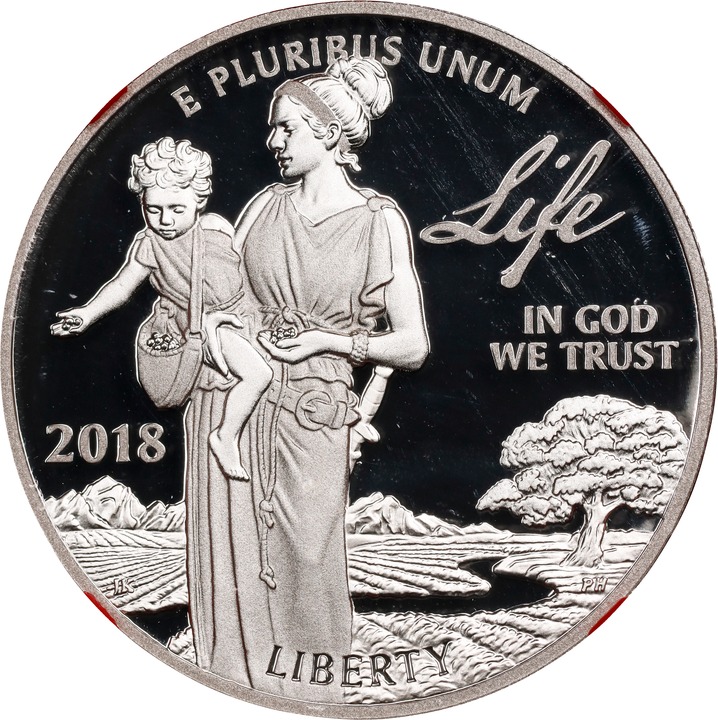 2018-W P$100  Platinum Eagle, Life PR DCAM PR66 DCAM thumbnail 5