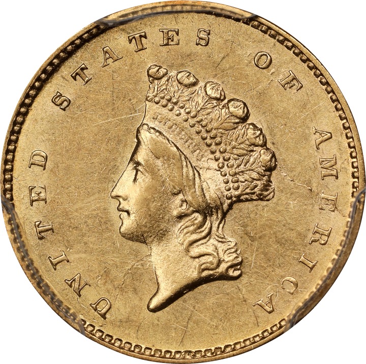 1856-S G$1 Type 2 MS thumbnail 4