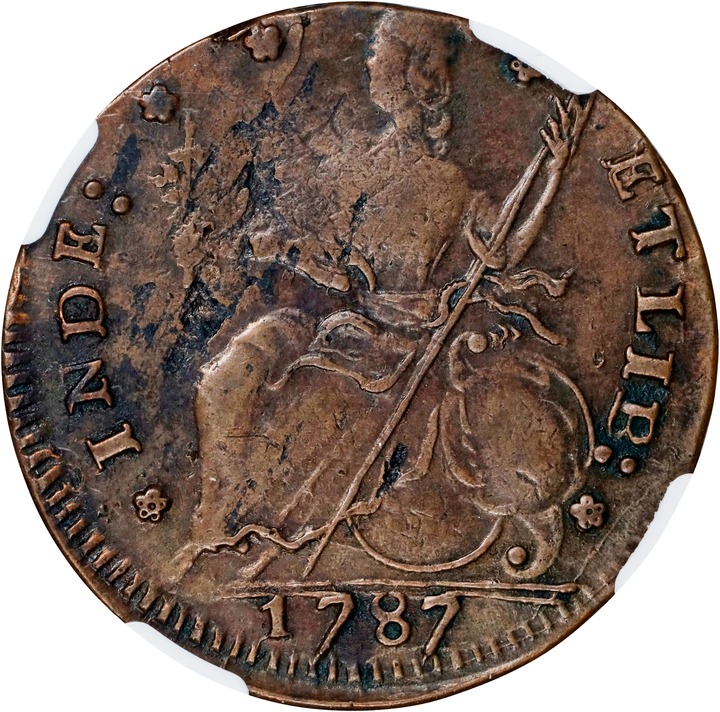 1787 Copper Connecticut, Draped Bust Left MS BN MS60 BN thumbnail 24