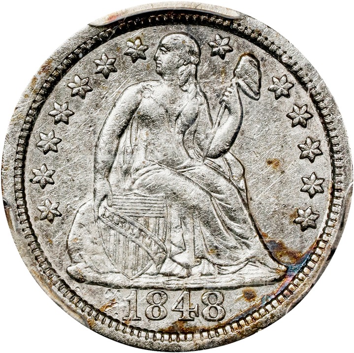 1848 10c MS thumbnail 3