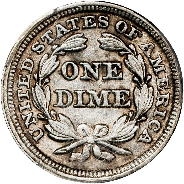1854 10c Arrows VF25 thumbnail 22