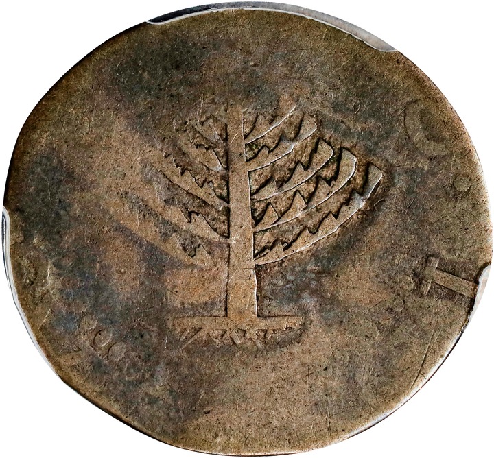 1652 Shilling Pine Tree, Large Planchet, Without Pellets MS thumbnail 2