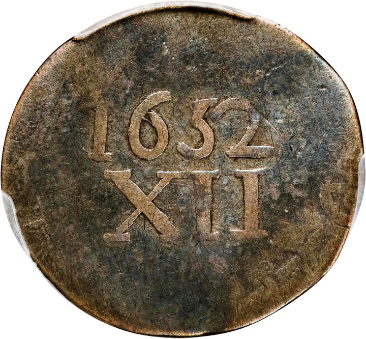 1652 Shilling Pine Tree, Large Planchet, Without Pellets MS thumbnail 3
