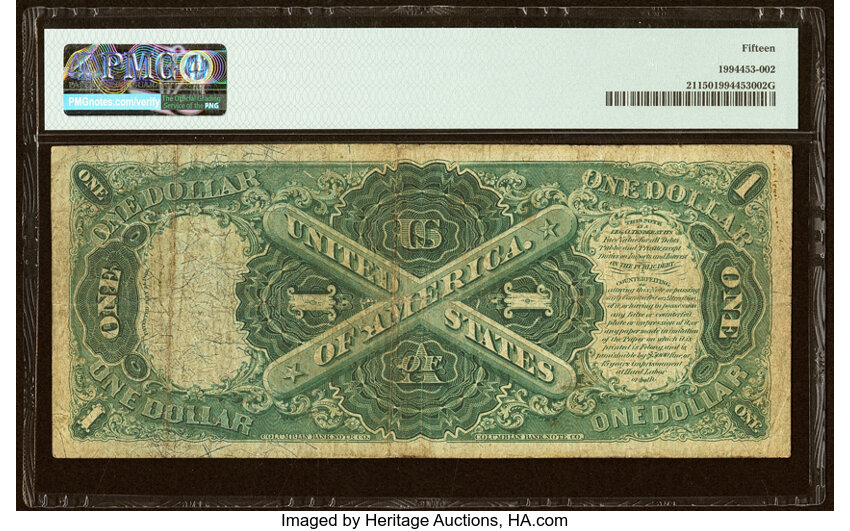 1875 $1  (Fr. 21) thumbnail 3