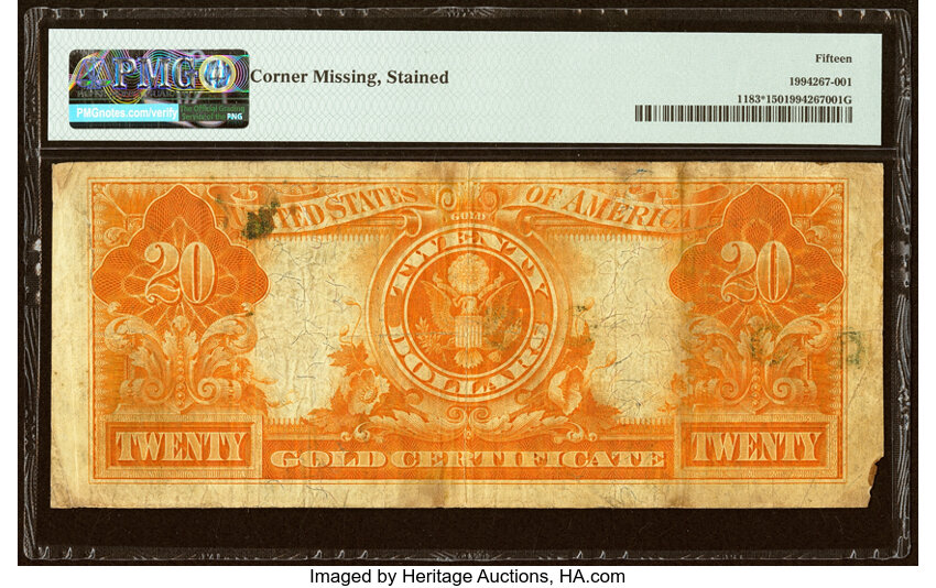 1906 $20  Replacement (Fr. 1183*) thumbnail 8