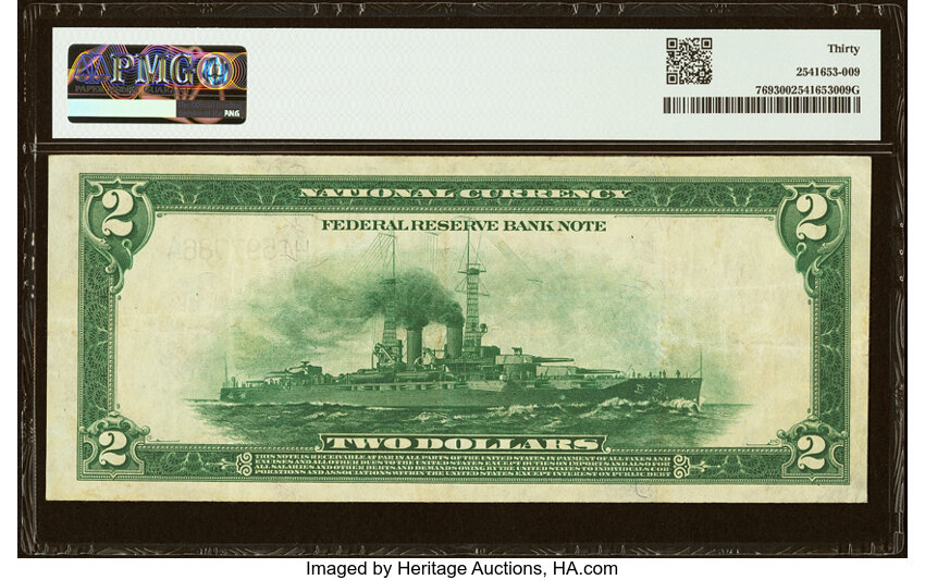1918 $2  St. Louis (Fr. 769) thumbnail 4