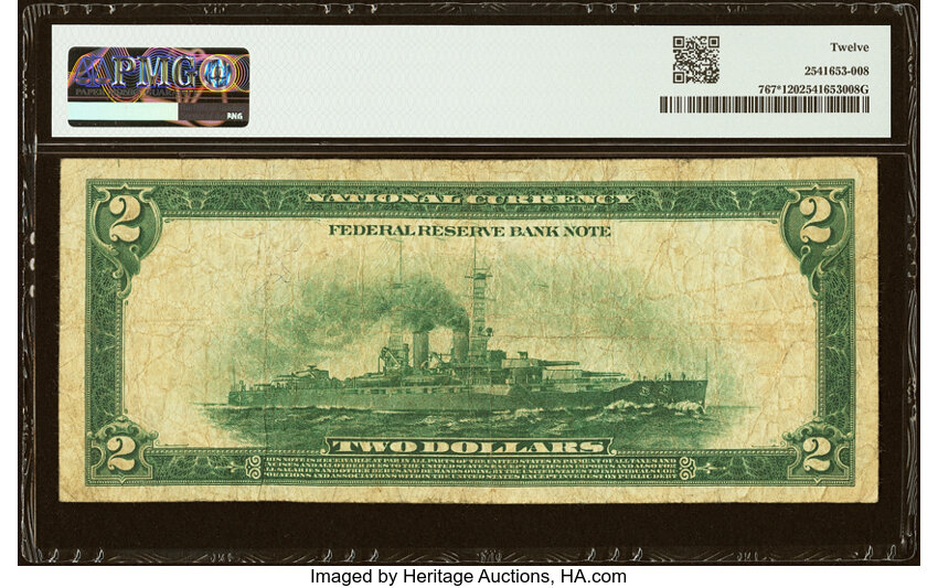 1918 $2  Chicago, Star Replacement (Fr. 767*) thumbnail 2
