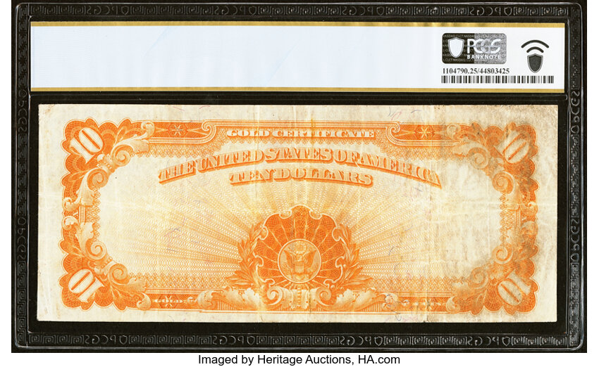 1907 $10  (Fr. 1170) thumbnail 3