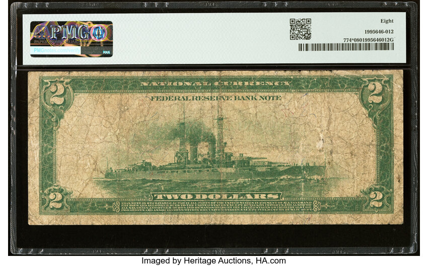 1918 $2  Kansas City, Star Replacement (Fr. 774*) thumbnail 2