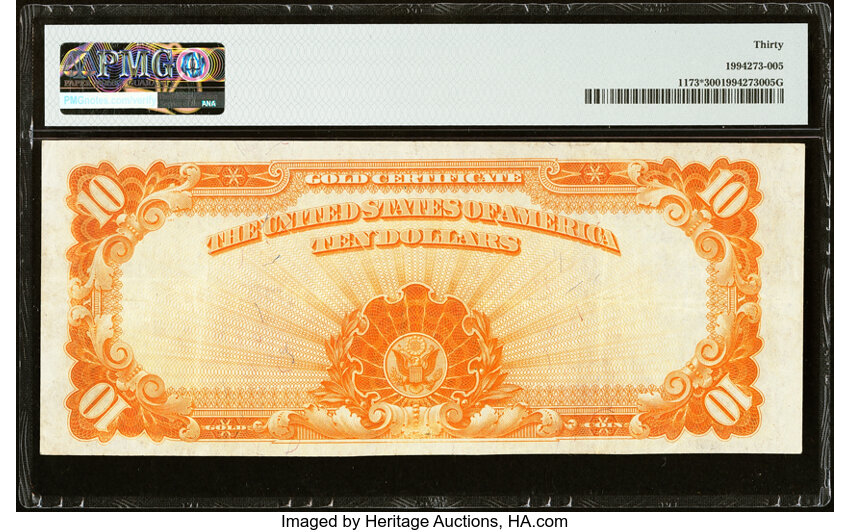 1922 $10  Replacement (Fr. 1173*) thumbnail 7