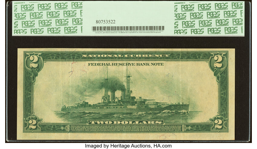1918 $2  Atlanta (Fr. 764) thumbnail 4