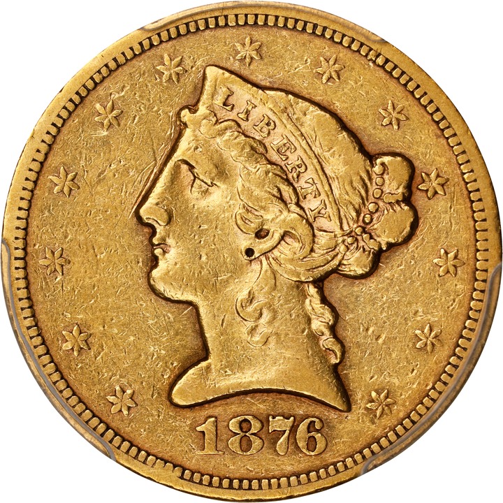 1876-S $5  MS thumbnail 2