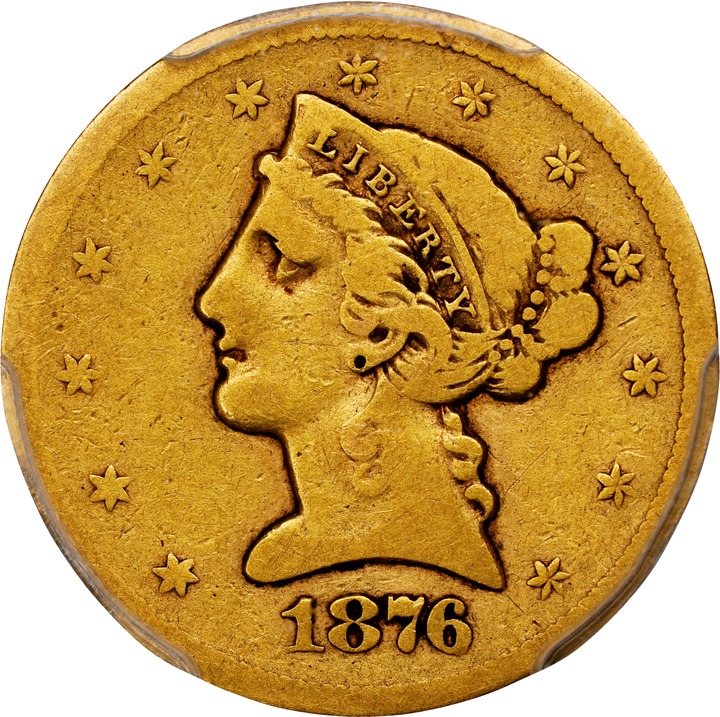 1876-S $5  MS thumbnail 3