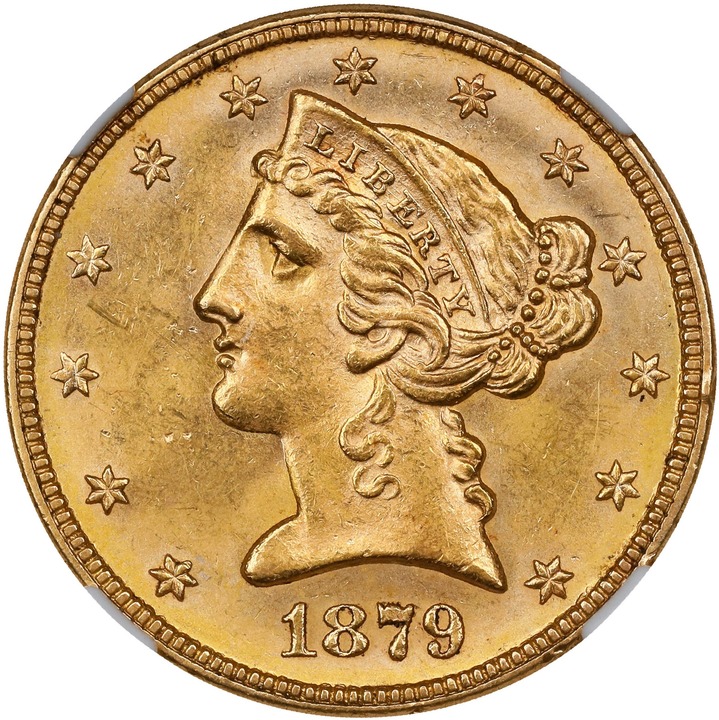 1879 $5  MS thumbnail 3