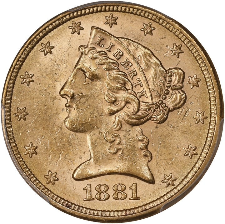 1881 $5  MS thumbnail 3