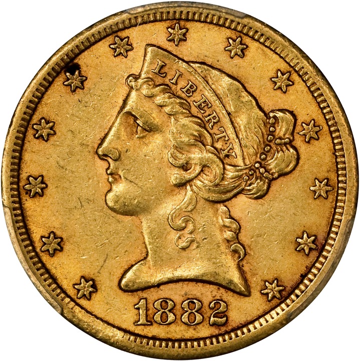 1882-CC $5  MS thumbnail 4