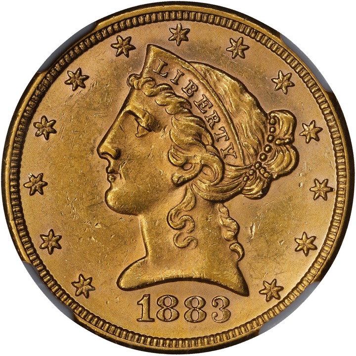 1883 $5  MS thumbnail 3
