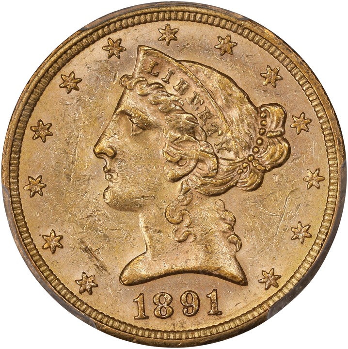 1891 $5  MS thumbnail 3