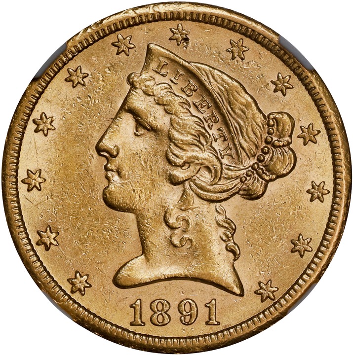 1891-CC $5  MS thumbnail 8