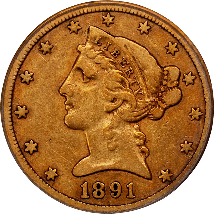 1891-CC $5  MS thumbnail 9