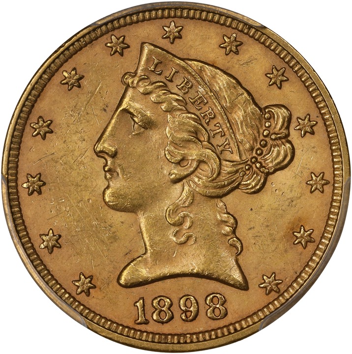 1898 $5  MS thumbnail 4