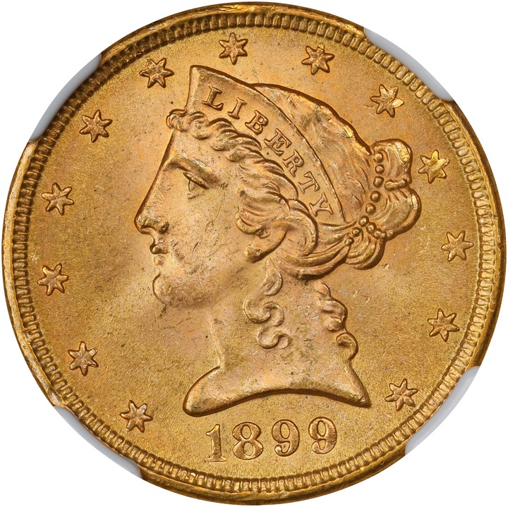 1899 $5  MS thumbnail 4