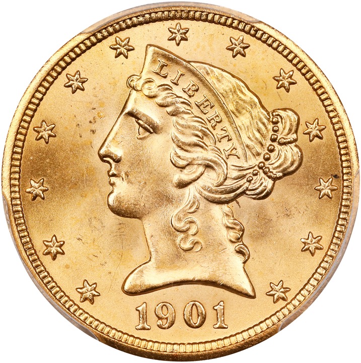 1901-S $5  MS thumbnail 9
