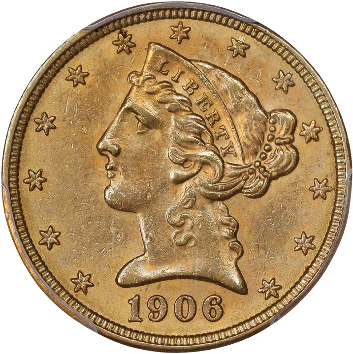 1906-D $5  MS thumbnail 3