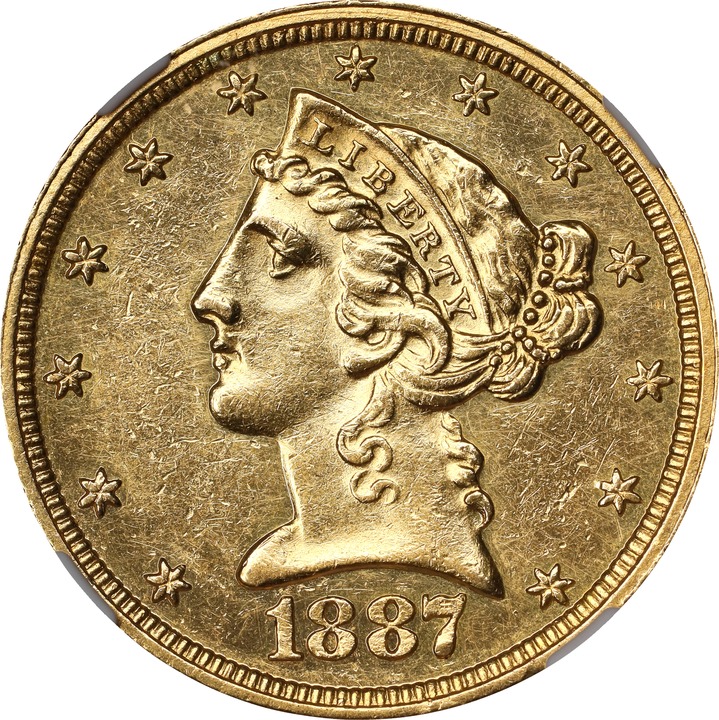 1887 $5  PR thumbnail 2