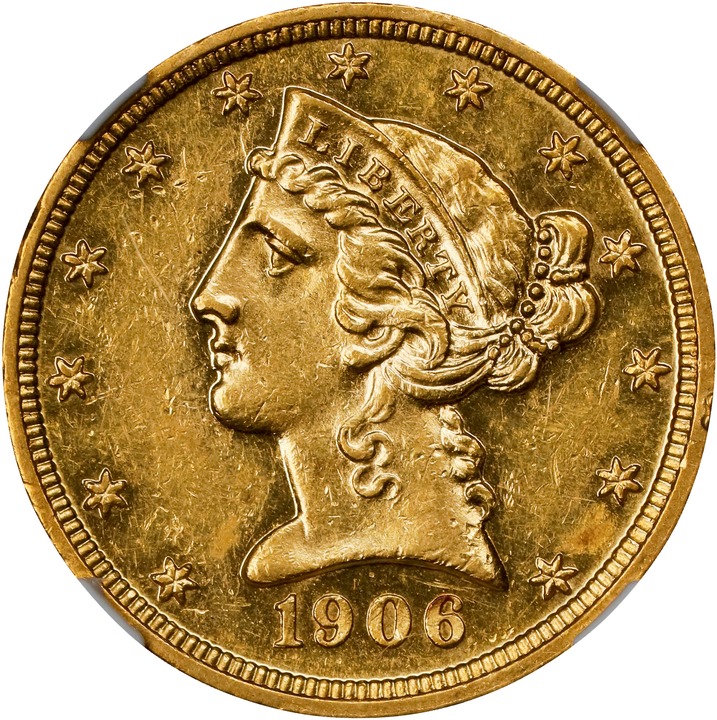 1906 $5  PR thumbnail 2