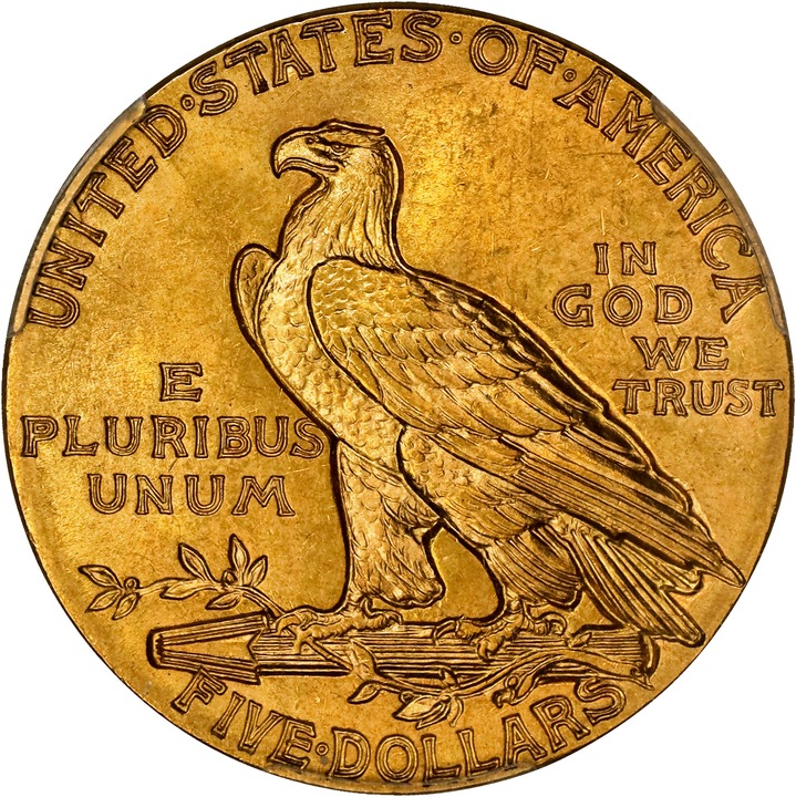 1914 $5 MS65 thumbnail 2