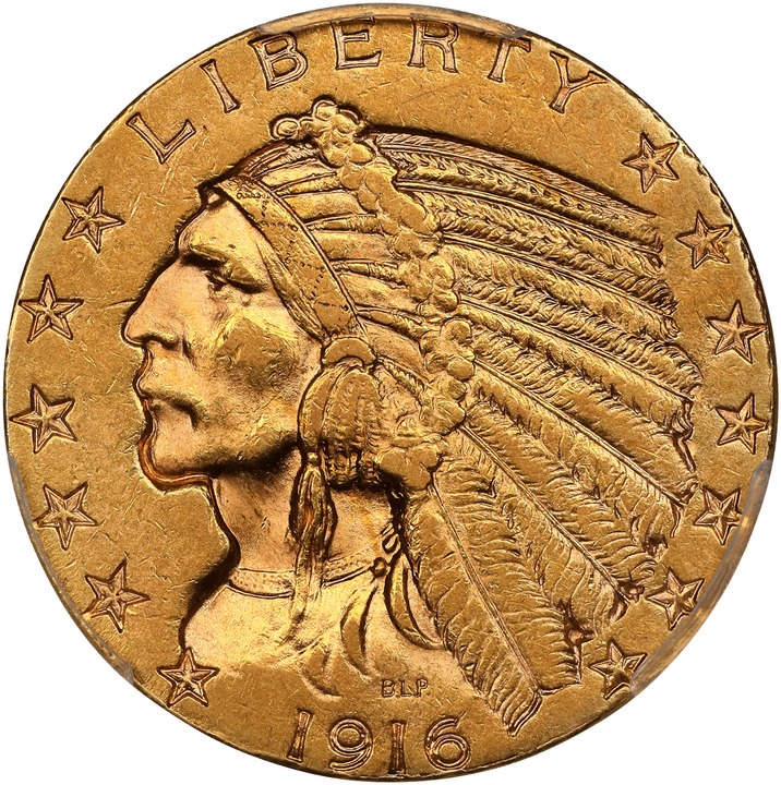 1916-S $5  MS thumbnail 5