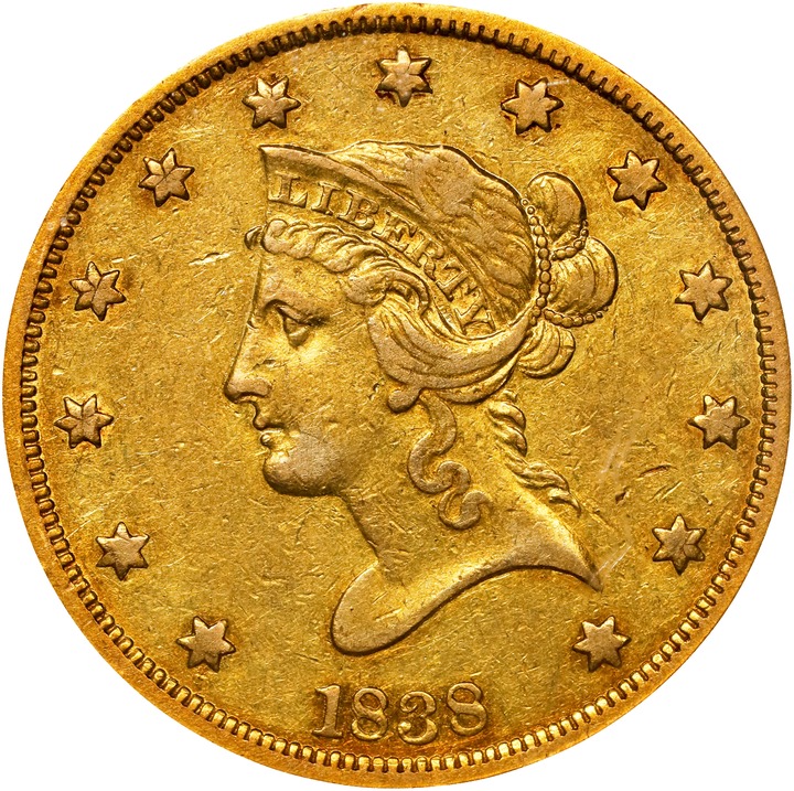 1838 $10  MS thumbnail 2