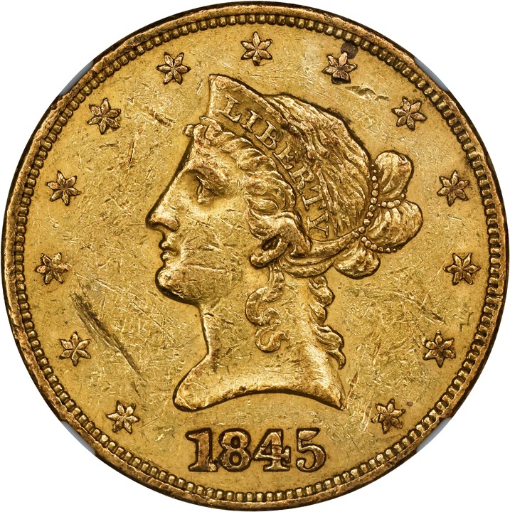 1845 $10  MS thumbnail 2
