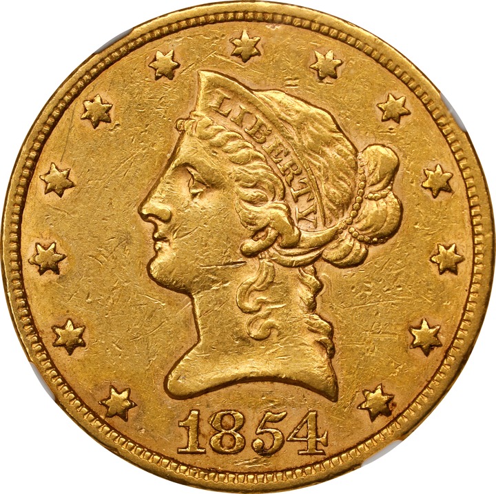 1854 $10  MS thumbnail 2