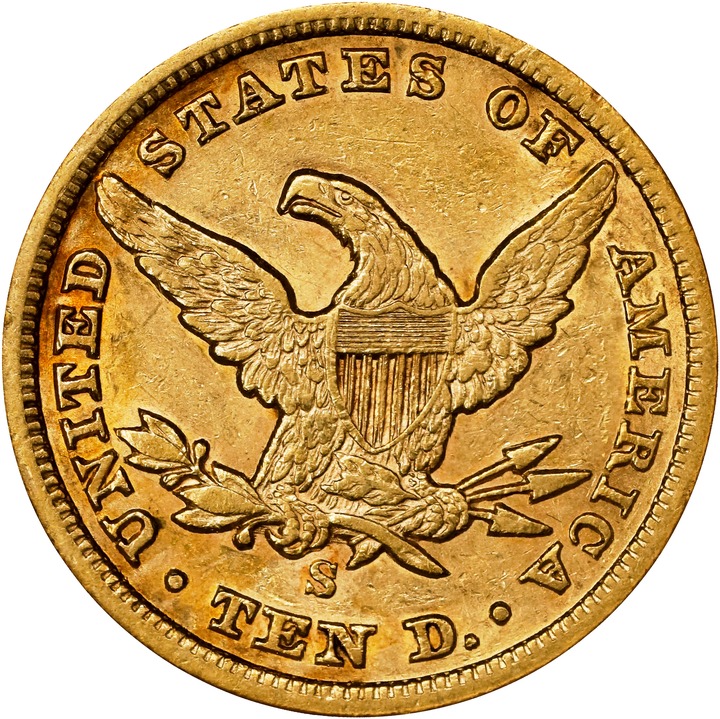 1858-S $10  MS thumbnail 6