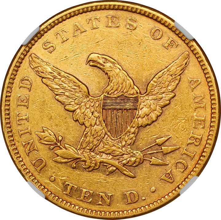 1859 $10 VF30 CAC thumbnail 20