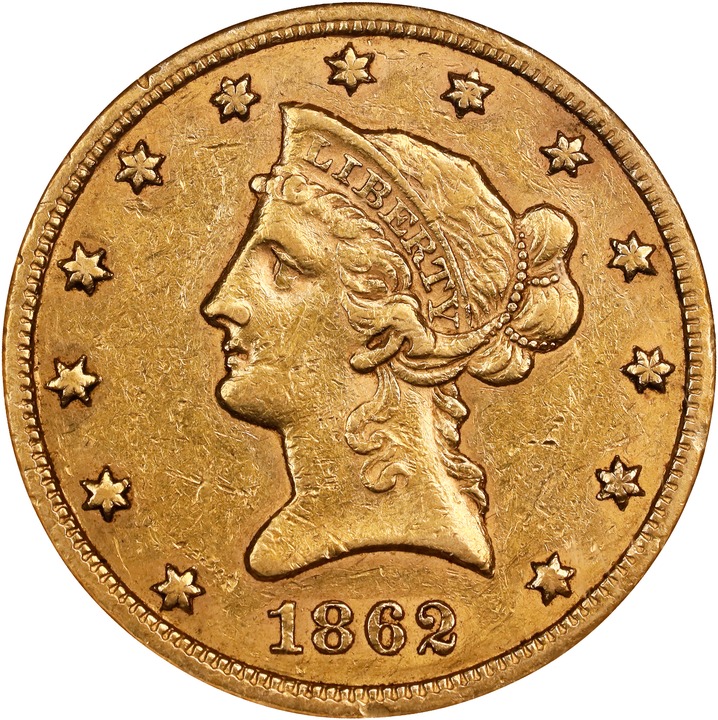 1862-S $10  MS thumbnail 3