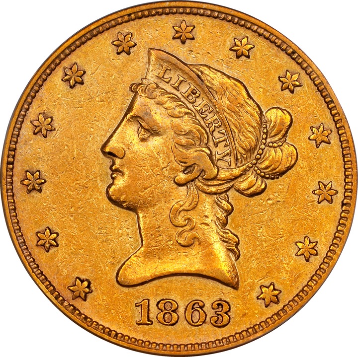 1863 $10 F12 thumbnail 12