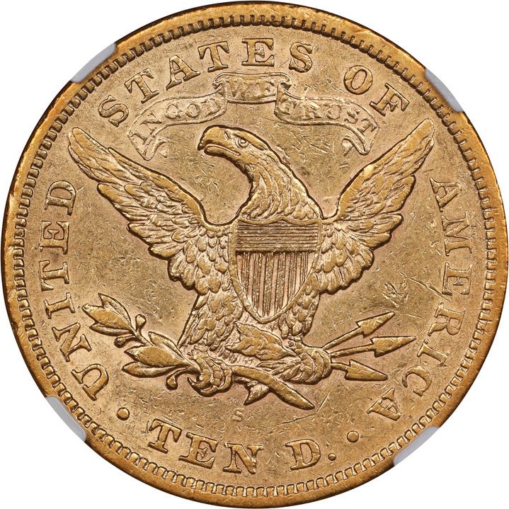 1867-S $10  MS thumbnail 9