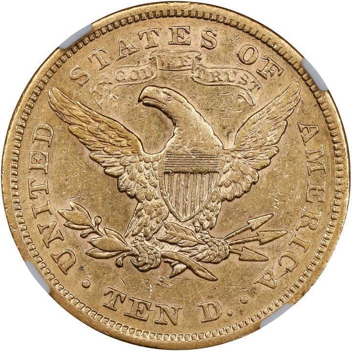 1868-S $10  MS thumbnail 7
