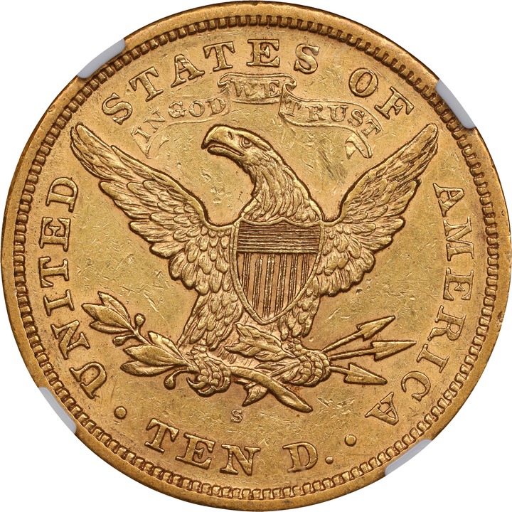 1869-S $10  MS thumbnail 8