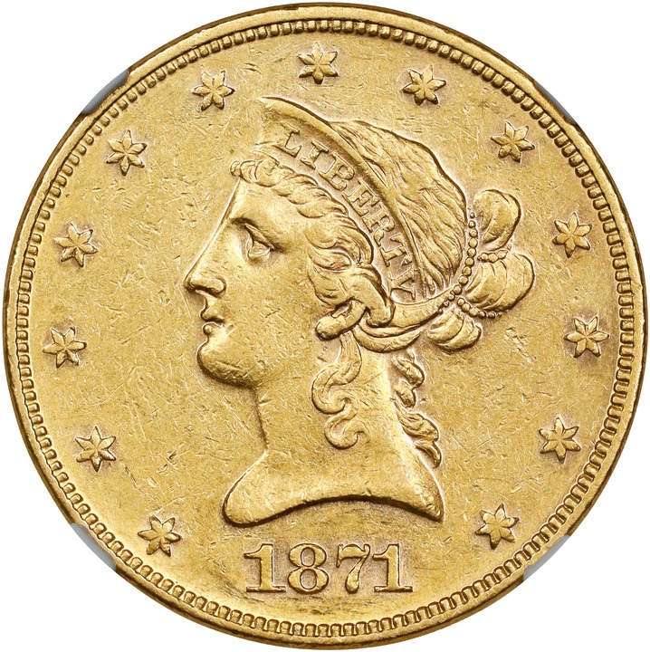 1871 $10  MS thumbnail 3