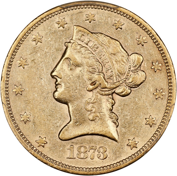 1873-S $10  MS thumbnail 3