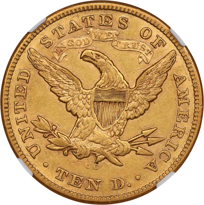 1876-CC $10  MS thumbnail 8