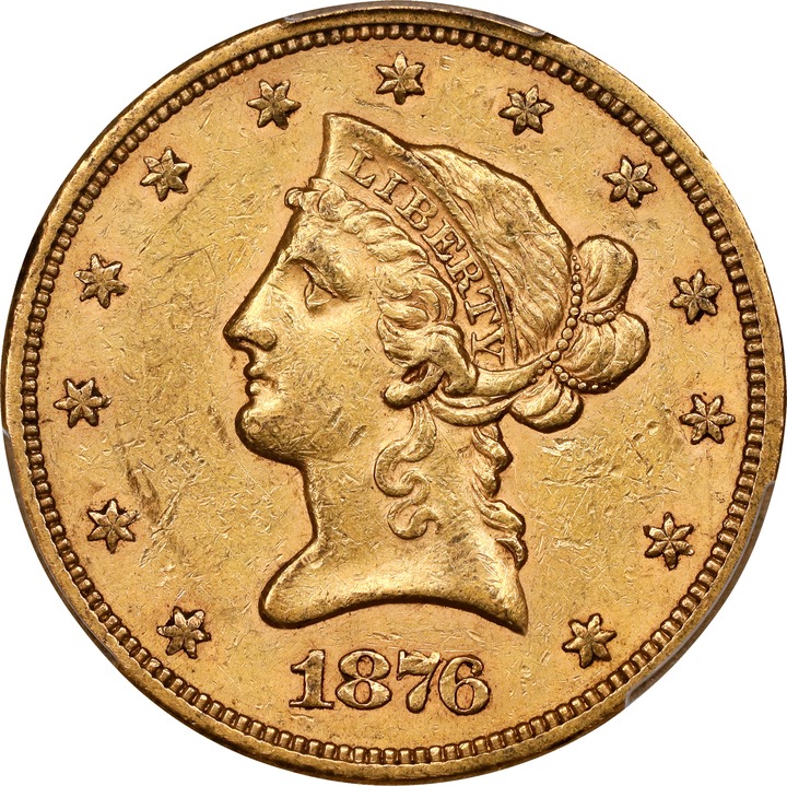 1876-S $10 F15 CAC thumbnail 2