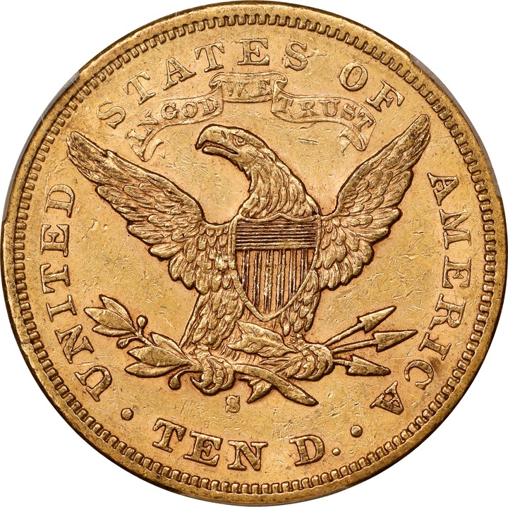 1876-S $10 F15 CAC thumbnail 15