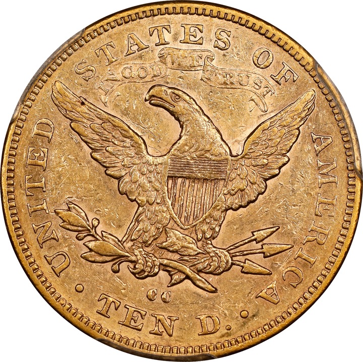1879-CC $10  MS thumbnail 8